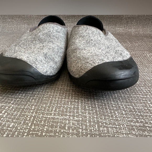 Mahabis Classic Larvik Felt Slippers EU 40 Gray Black Indoor Outdoor - Picture 7 of 13
